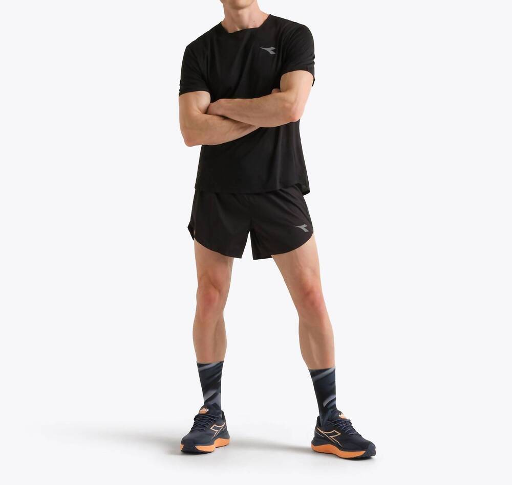 NEW DIADORA super light fibrazero shorts in black